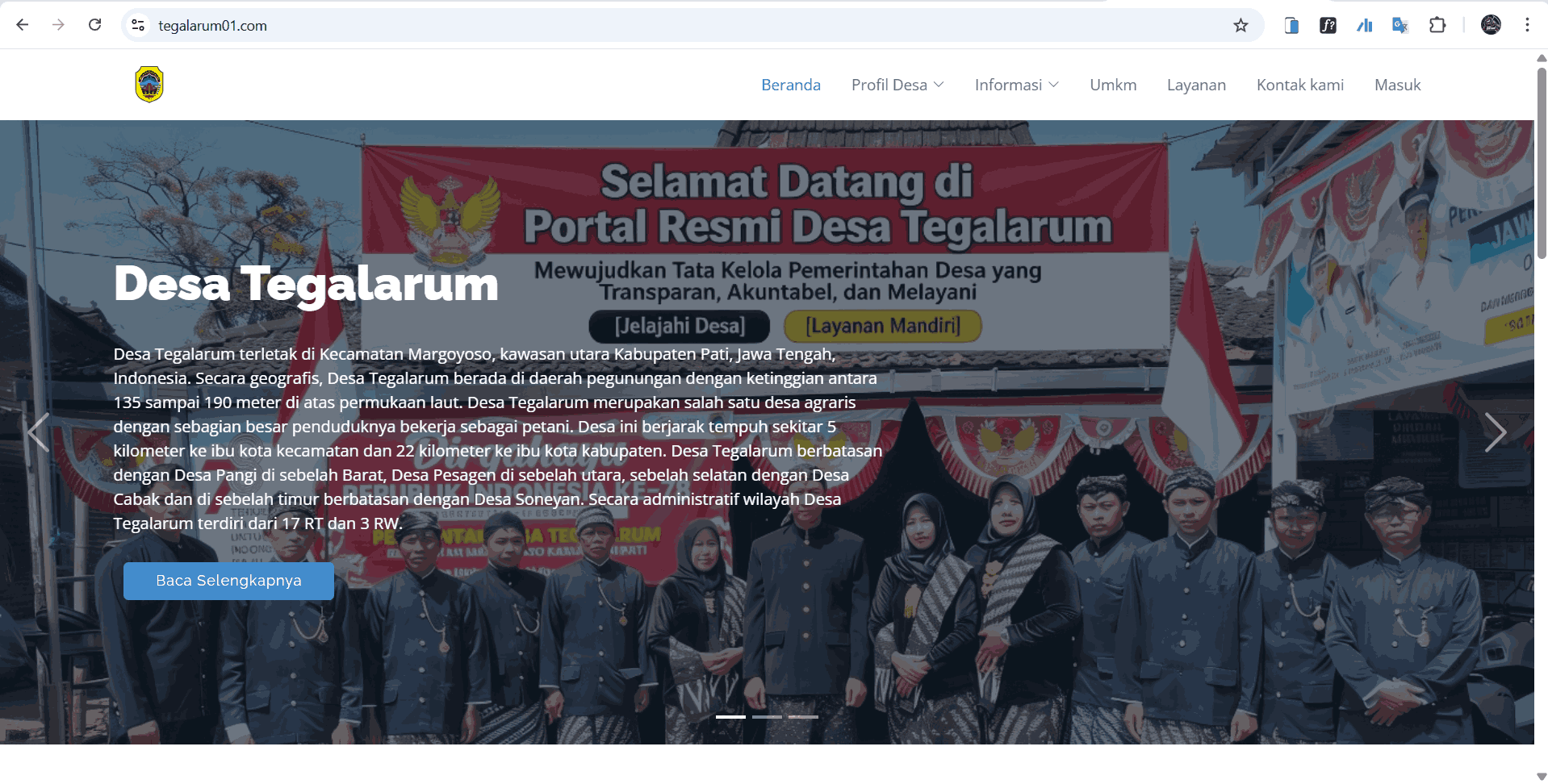 Website Portal Desa